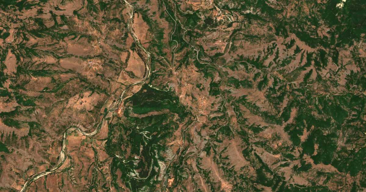Satellitenkarte von Džanka
