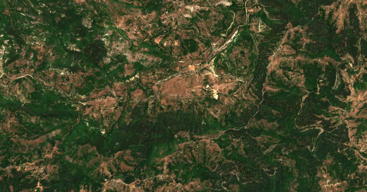 Satellitenkarte von Goljama Činka