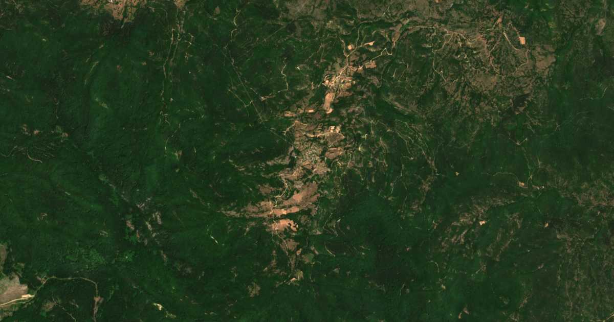 Satellitenkarte von Gorni Juruci