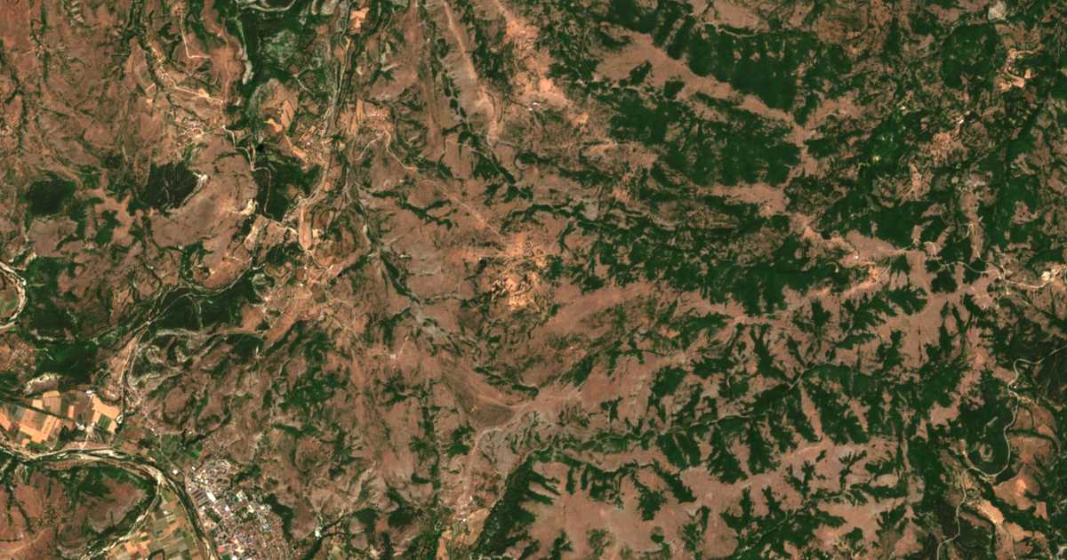 Satellitenkarte von Kačulka