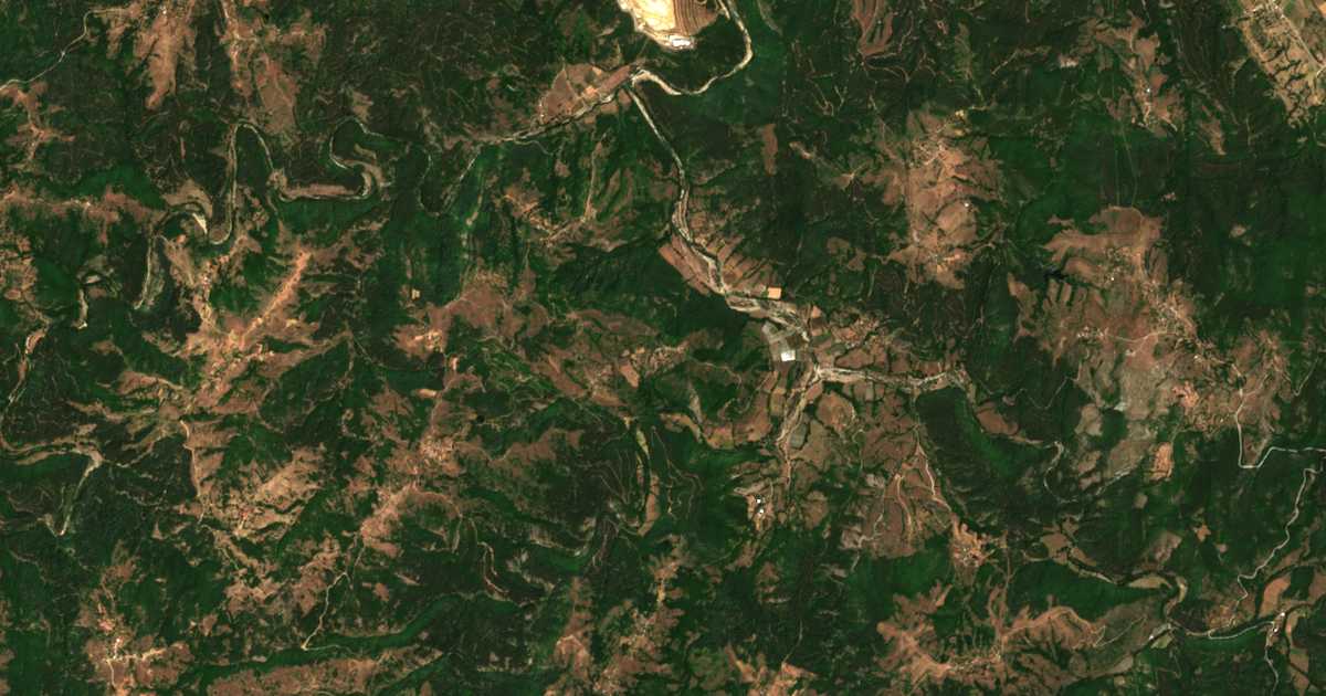 Satellitenkarte von Kǎklica