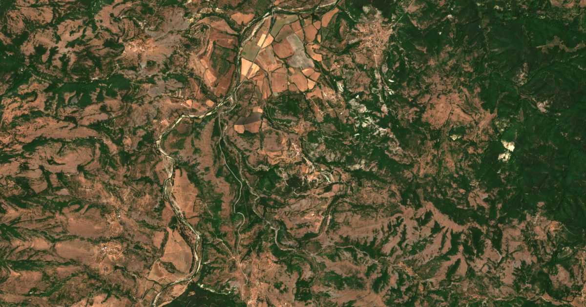Satellitenkarte von Krasino