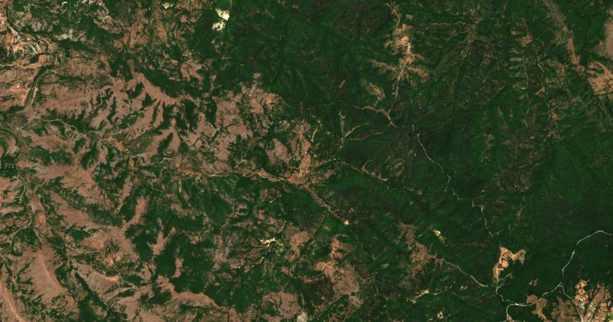 Satellitenkarte von Sbor