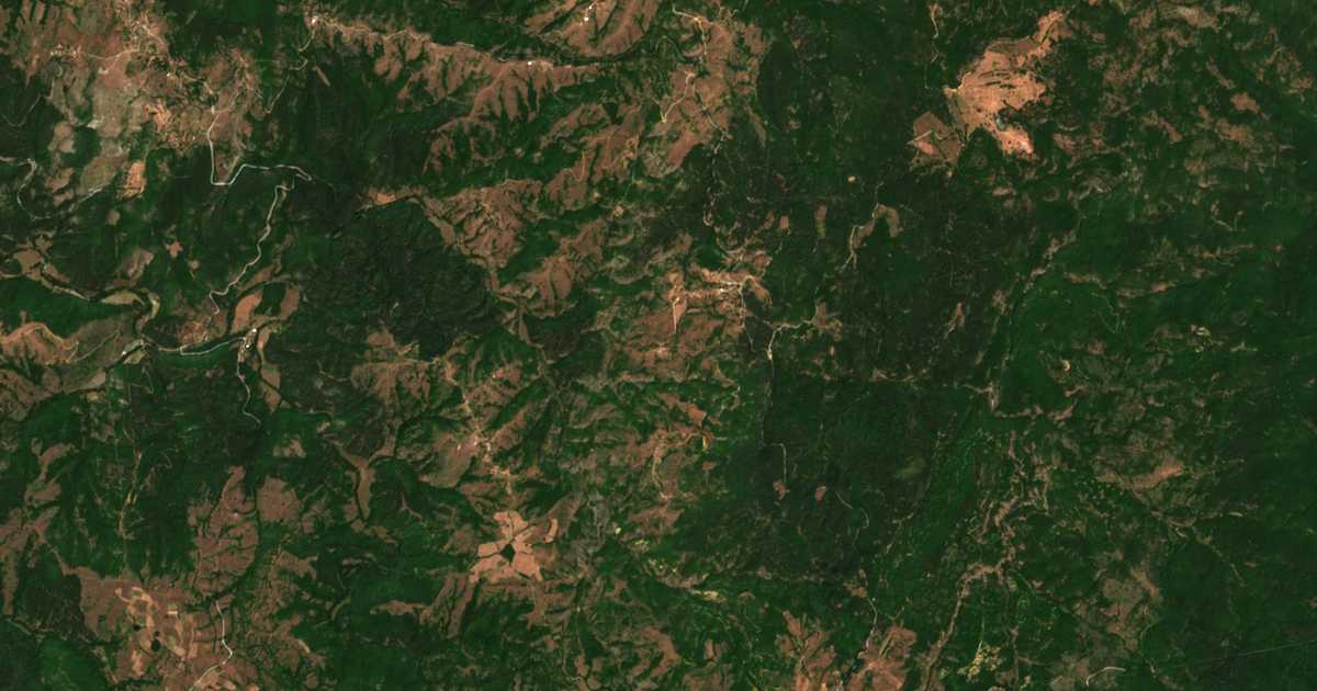 Satellitenkarte von Siniger