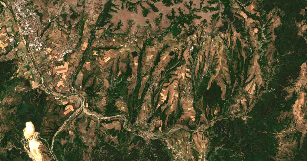 Satellitenkarte von Slivarka