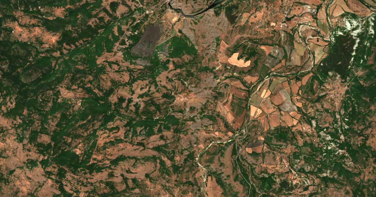 Satellitenkarte von Stari čal