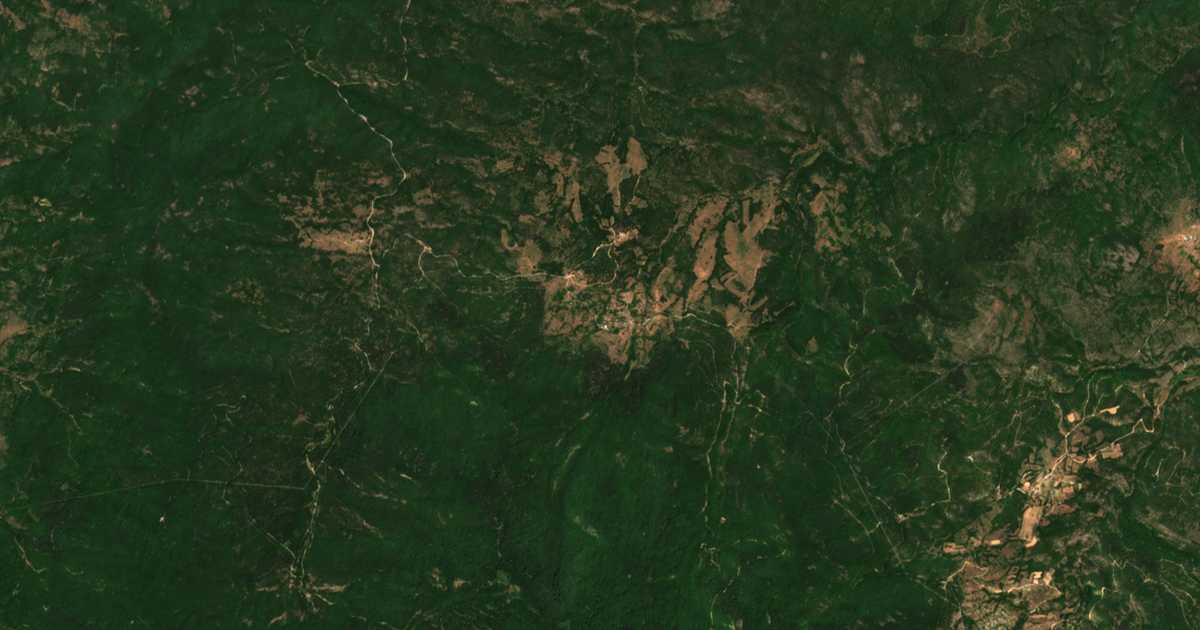 Satellitenkarte von Stražec