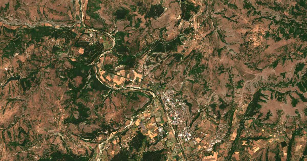 Satellitenkarte von Vransko
