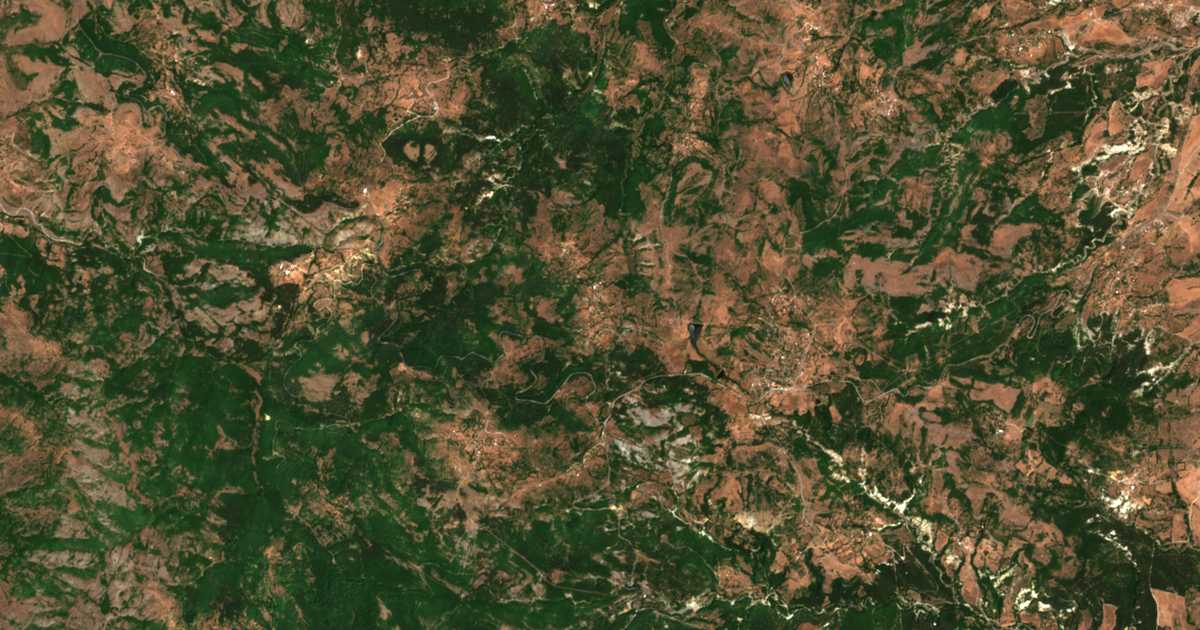 Satellitenkarte von Austa