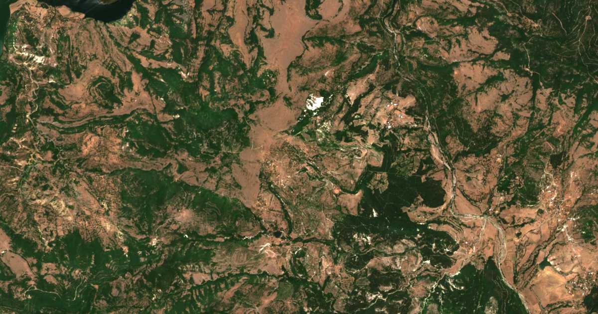 Satellitenkarte von Bivoljane