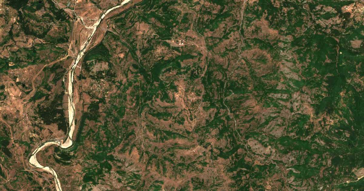 Satellitenkarte von Gorsko Djulevo