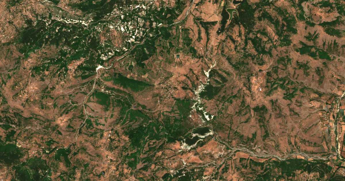 Satellitenkarte von Lale