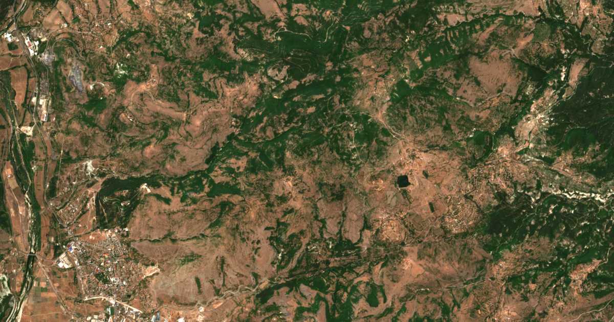 Satellitenkarte von Mančevo