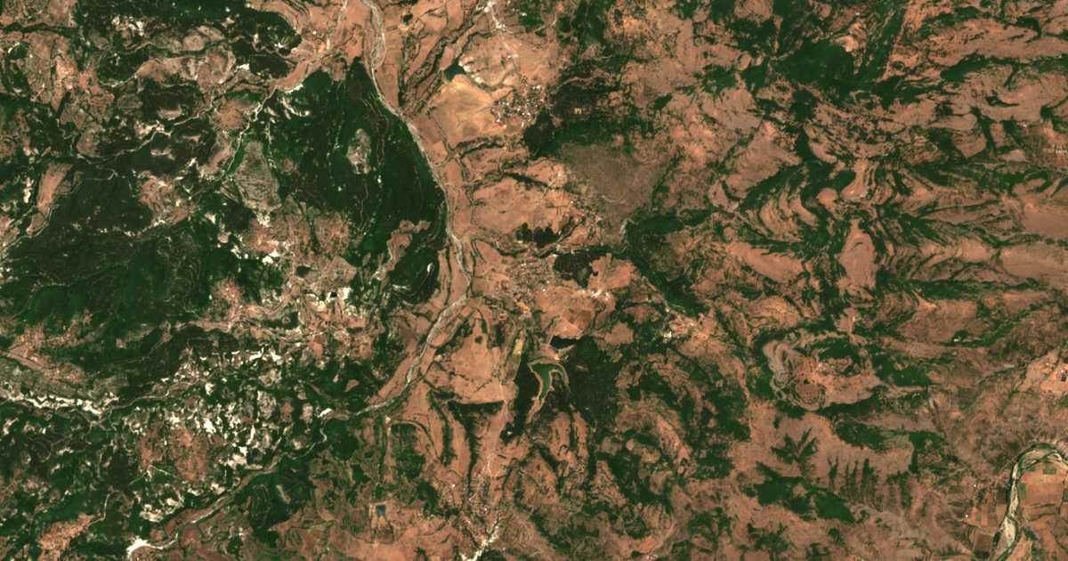 Satellitenkarte von Nanovica