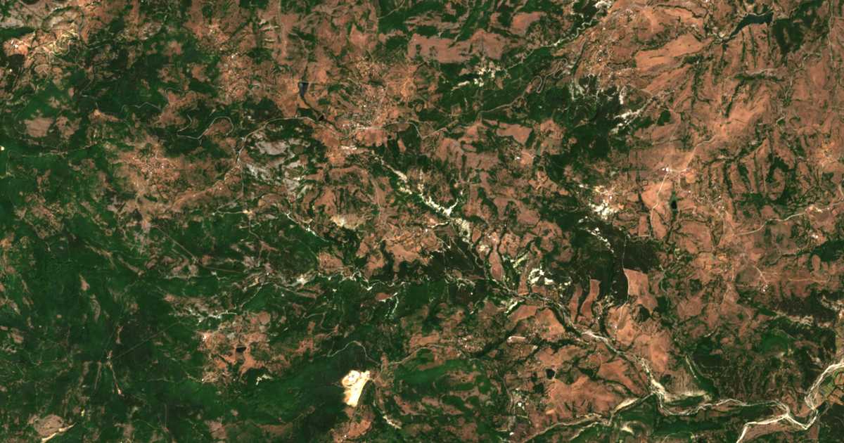Satellitenkarte von Pazarci