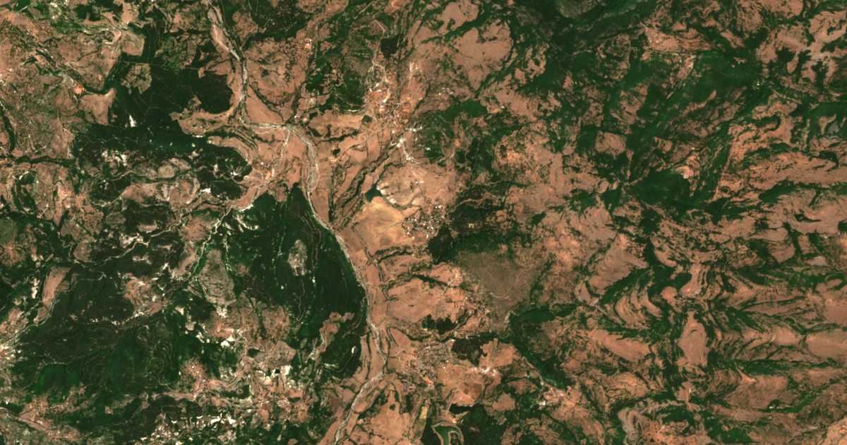 Satellitenkarte von Postnik