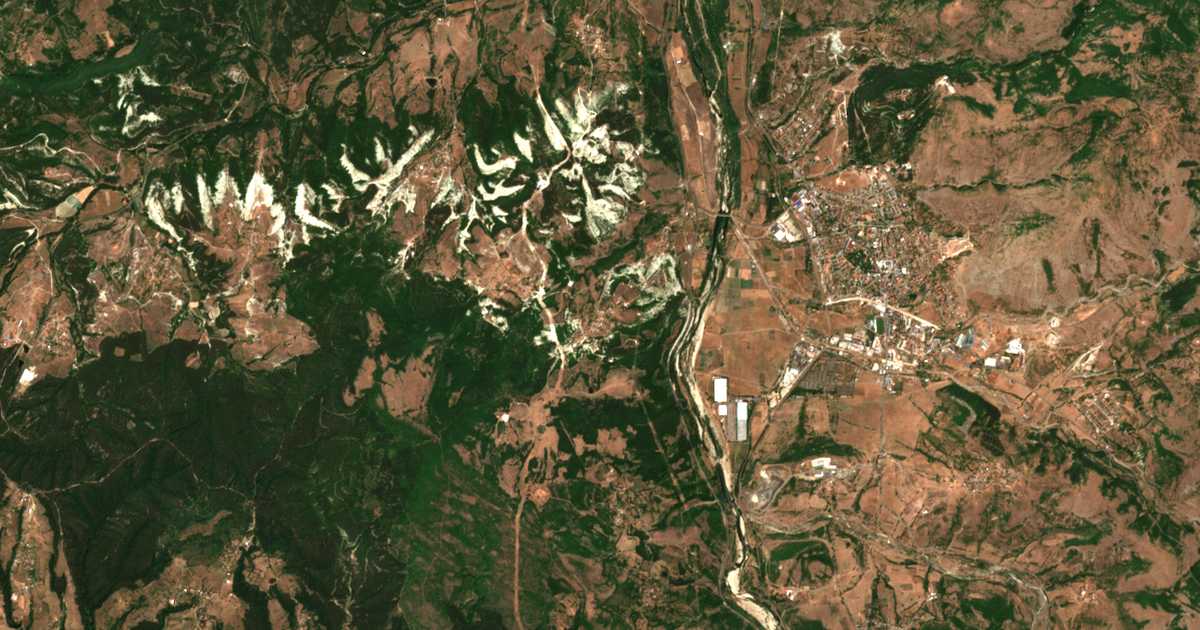 Satellitenkarte von Sedlari