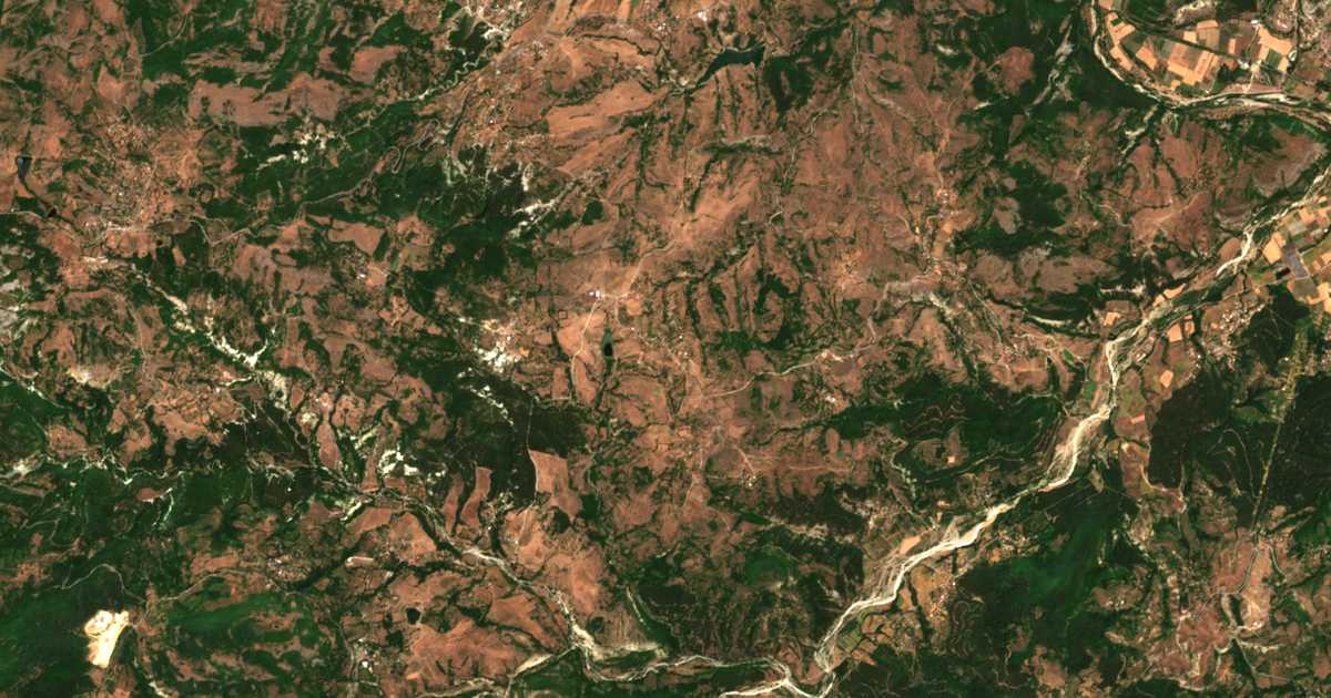 Satellitenkarte von Sindelci