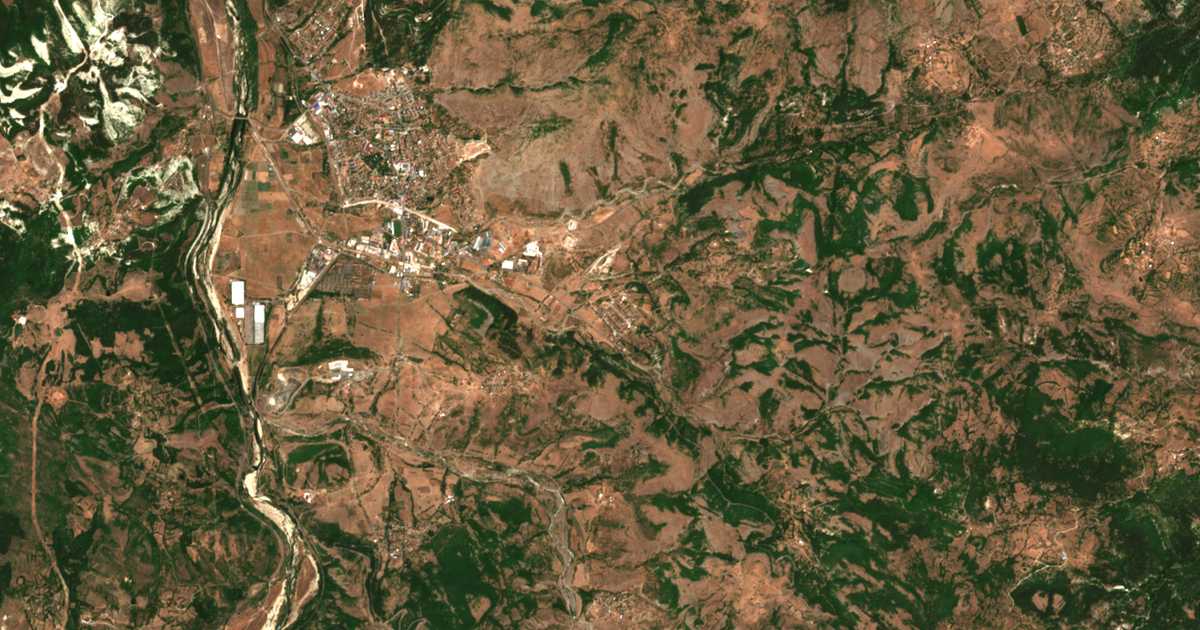 Satellitenkarte von Sokolino