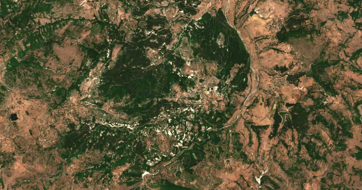 Satellitenkarte von Tatul