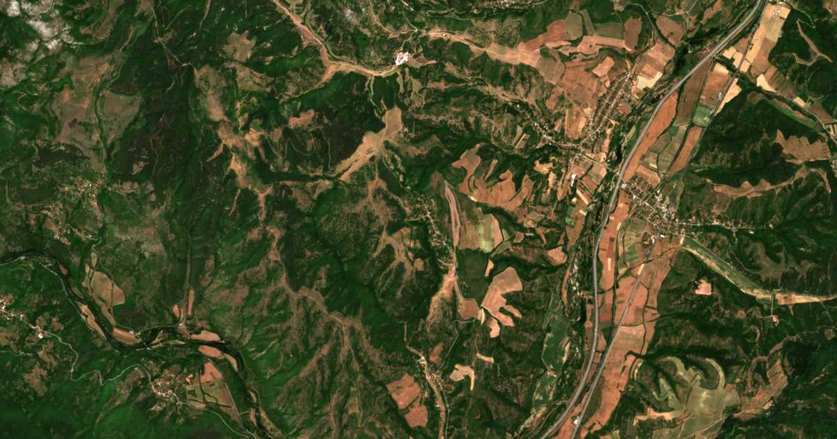 Satellitenkarte von Visoka mogila