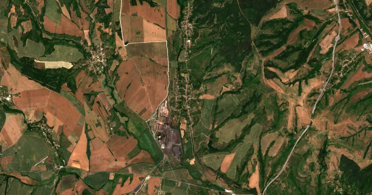 Satellitenkarte von Golemo Selo