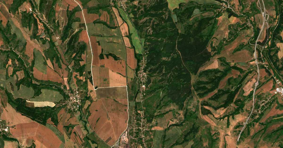 Satellitenkarte von Malo Selo