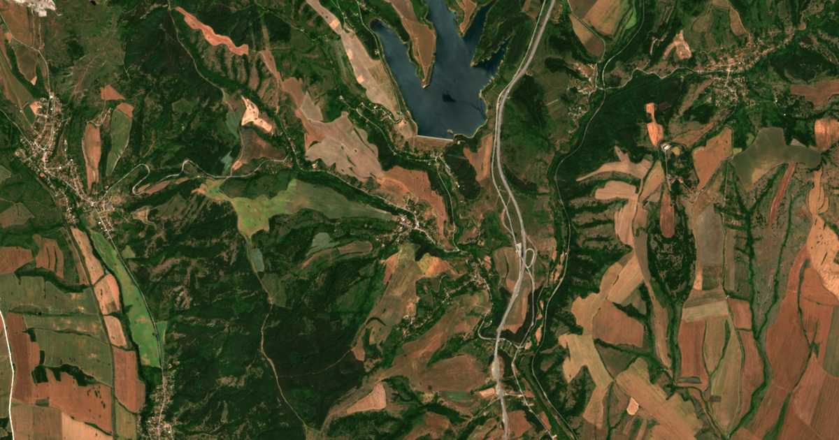 Satellitenkarte von Djakovo