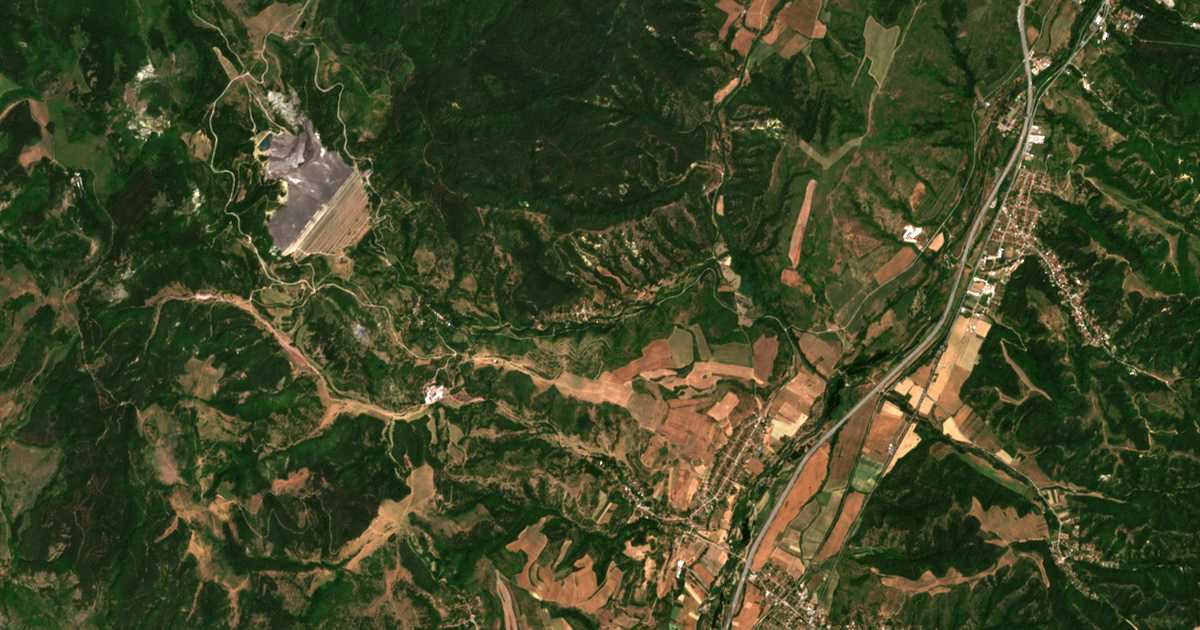 Satellitenkarte von Gramade