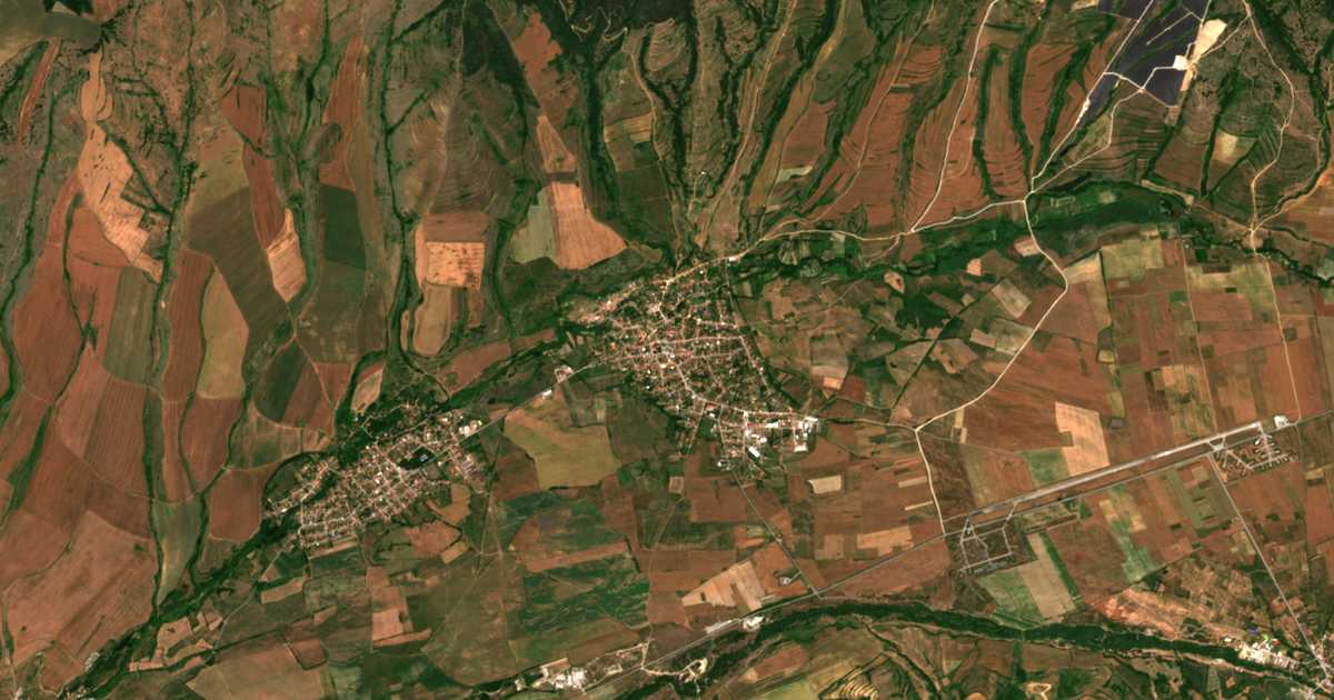 Satellitenkarte von Krajnici