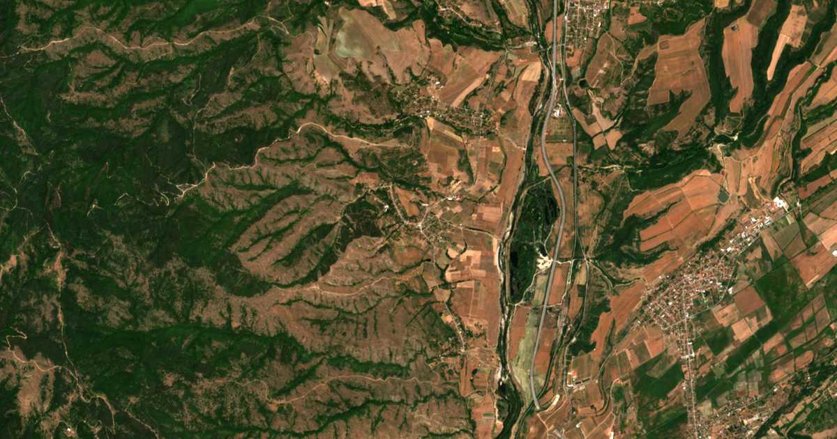 Satellitenkarte von Buranovo