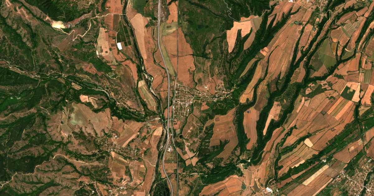 Satellitenkarte von Mursalevo