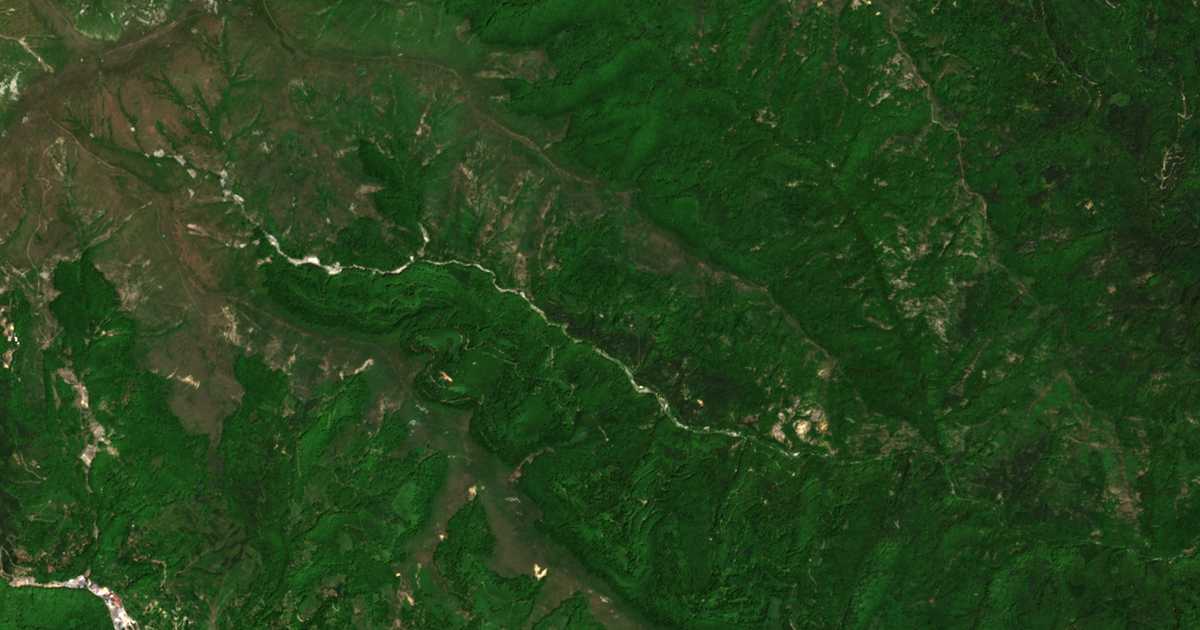 Satellitenkarte von Saždenik