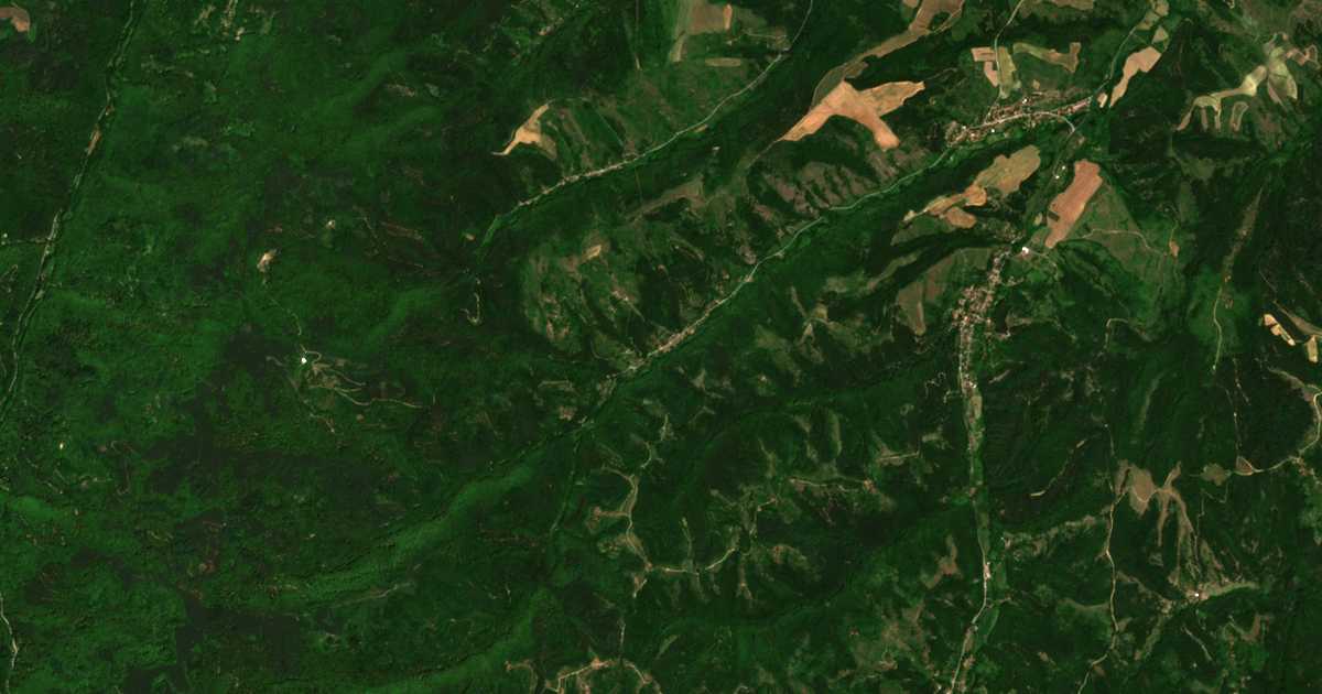 Satellitenkarte von Kadrovica