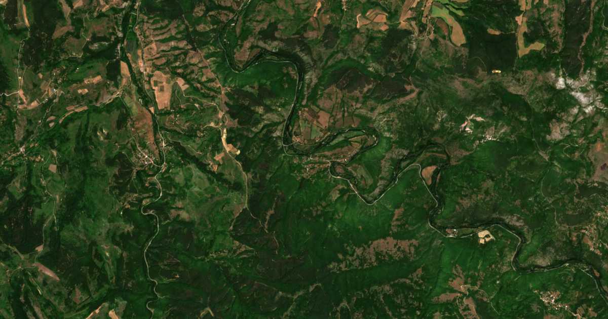 Satellitenkarte von Pastuh