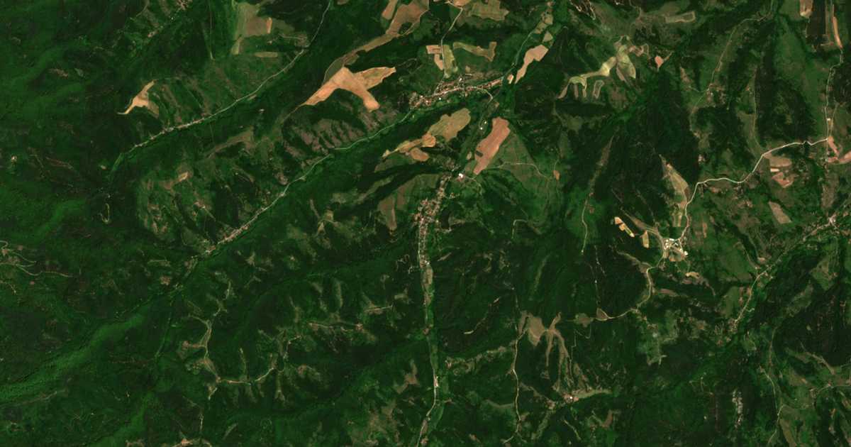 Satellitenkarte von Raška Graštica