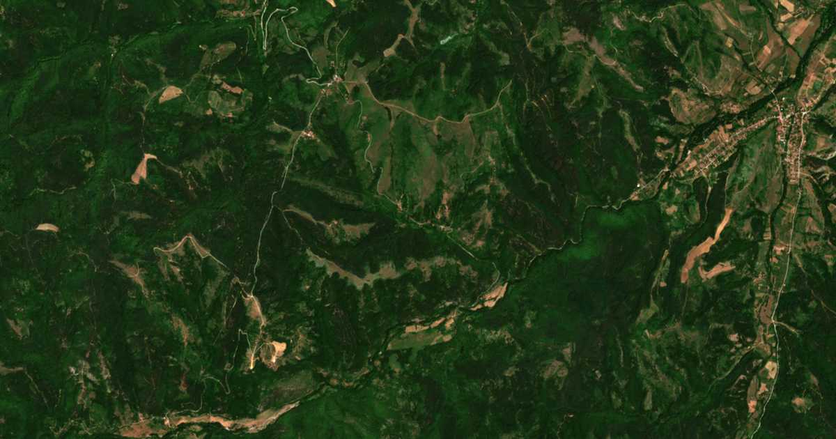 Satellitenkarte von Smoličano