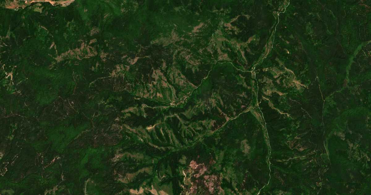 Satellitenkarte von Tišanovo