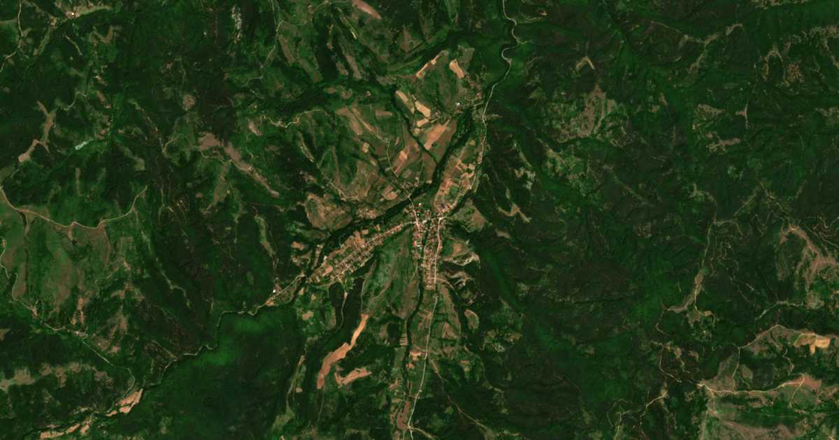 Satellitenkarte von Vaksevo