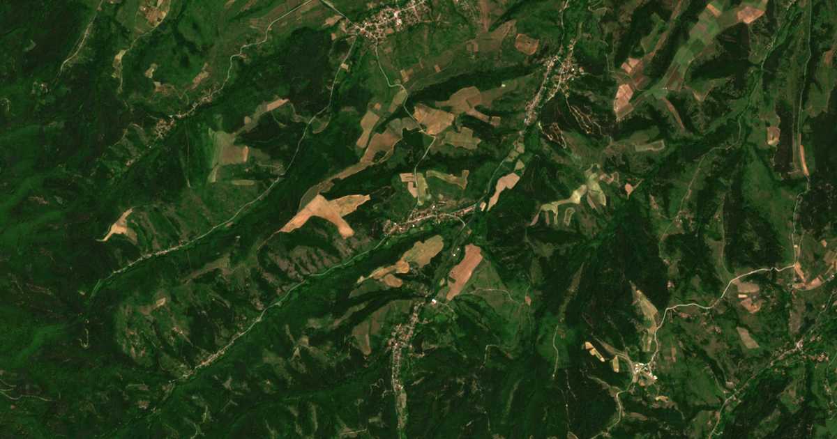 Satellitenkarte von Zgurovo