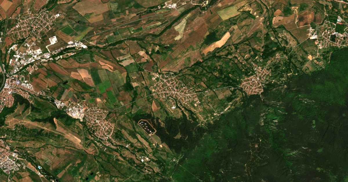 Satellitenkarte von Resilowo
