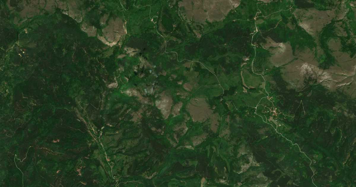 Satellitenkarte von Brest