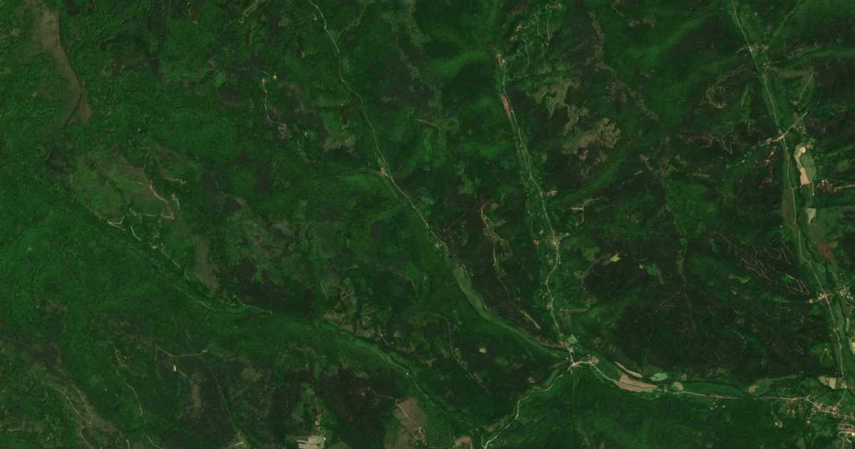 Satellitenkarte von Češljanci