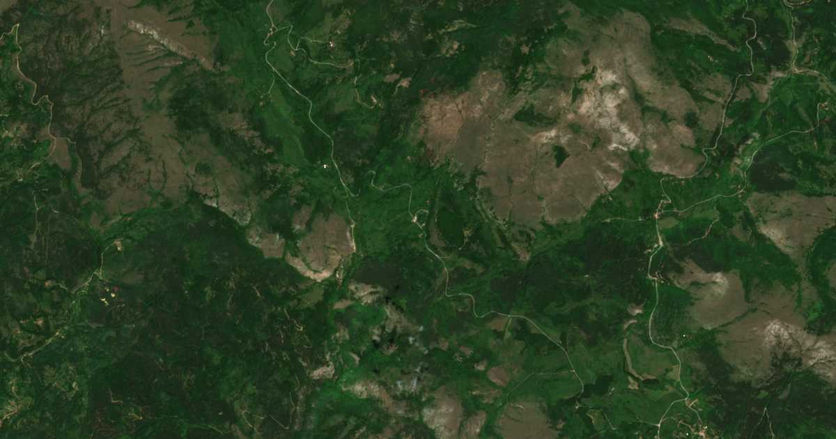 Satellitenkarte von Dolni Koriten