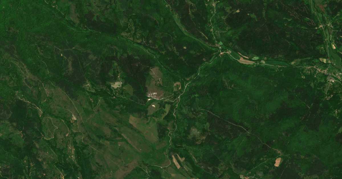Satellitenkarte von Dolno Kobile