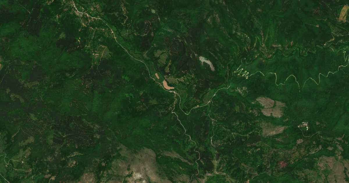Satellitenkarte von Gabreševci