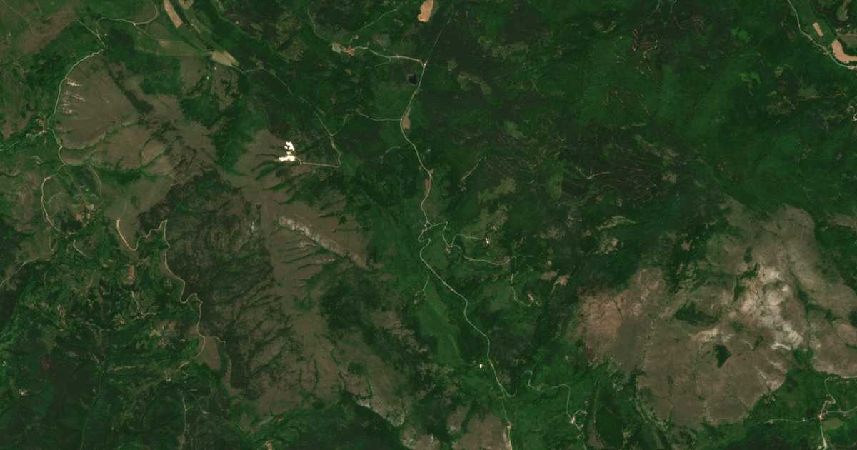 Satellitenkarte von Gorni Koriten