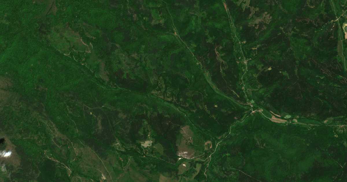 Satellitenkarte von Gorno Kobile