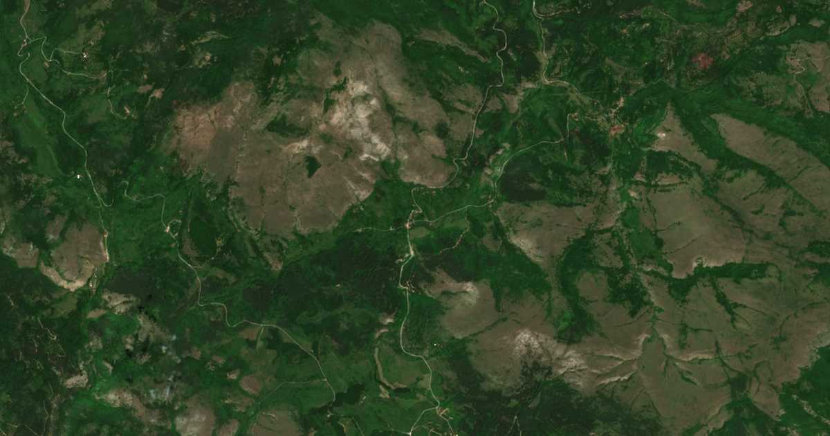 Satellitenkarte von Sušica
