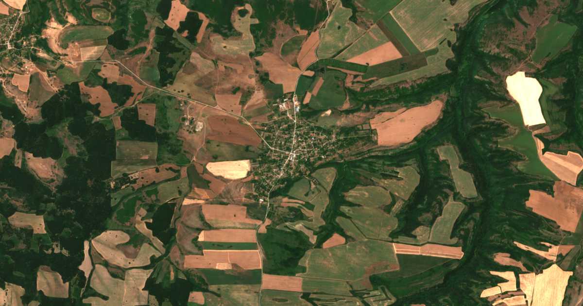 Satellitenkarte von Gorsko Slivovo